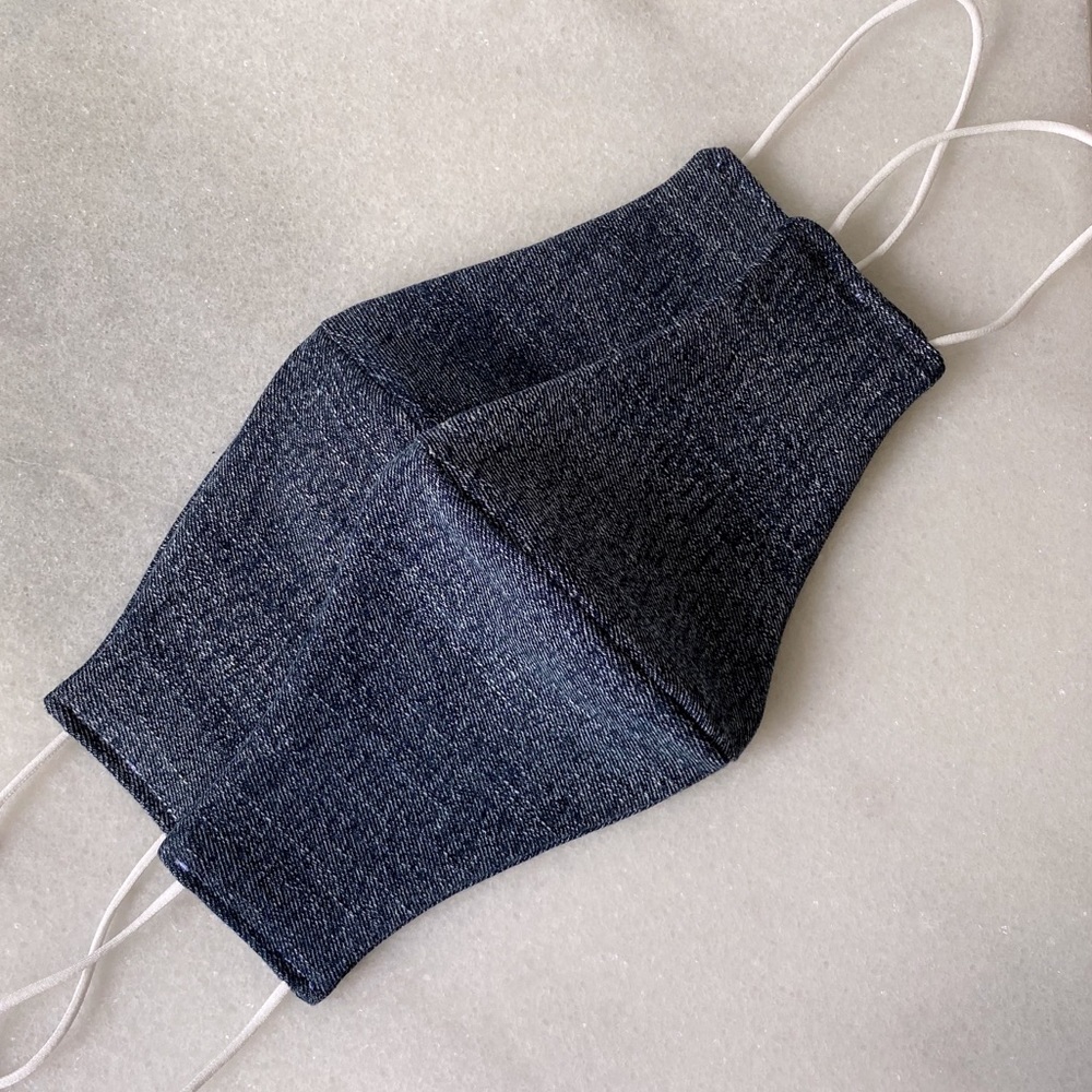 Reusable Extra Thick Denim Face Mask
